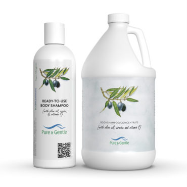 Econcentrate Body Shampoo with Olive Oil, Arnica & Vitamin E in Dispenser and Gallon Size