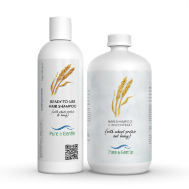 Econcentrate Hair Shampoo With Wheat Protein & Honey Dispenser & Quart Size
